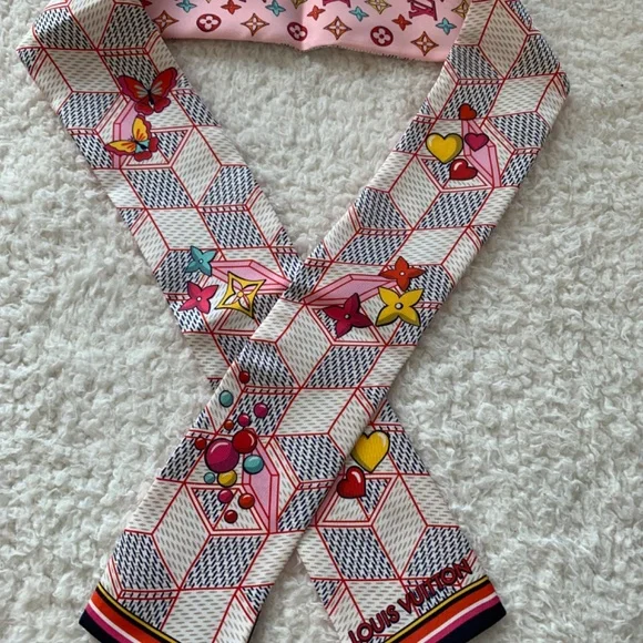 NEW LOUIS VUITTON DAMIER POP UP BANDEAU - M77697 - Picture 10 of 14